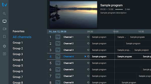 Guide installation TiviMate - Interface EPG et chaînes IPTV